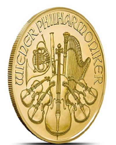 Austrian Philharmonic 1oz Gold Coin